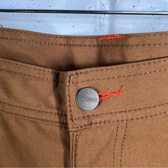 CARHARTT 34 X 32 Pants Double Front Panel Work/Chore/Hunting Pants | Duck color - Picture 2 of 9